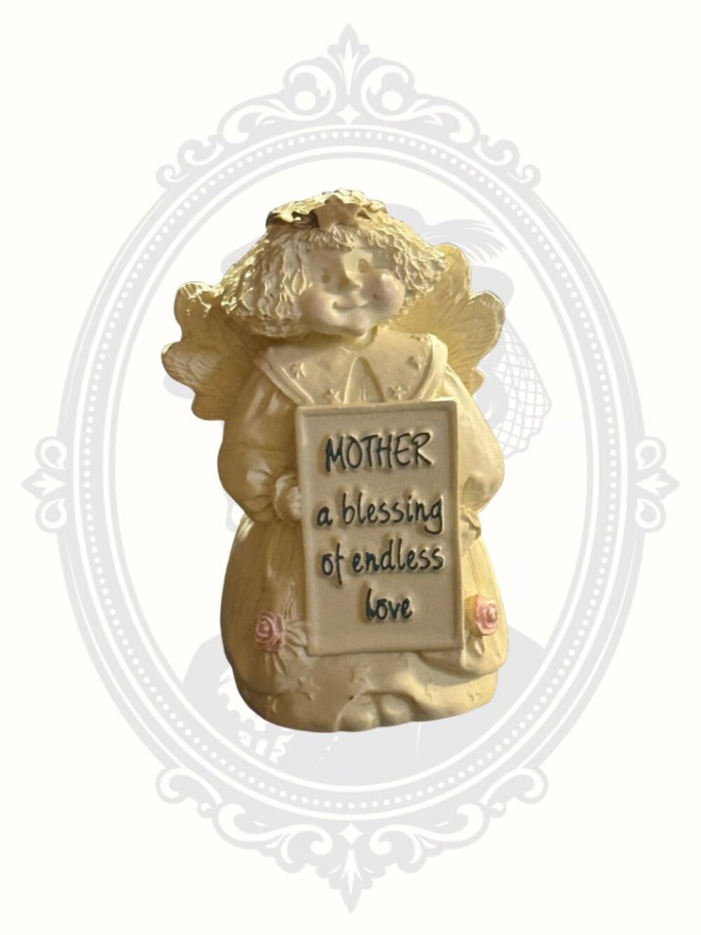 Vintage Abbey Press Mother Angel Figurine Blessing of Endless Love Decor